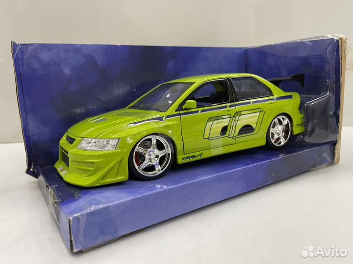 Форсаж 1/24 Lancer Fast and furious / Jada
