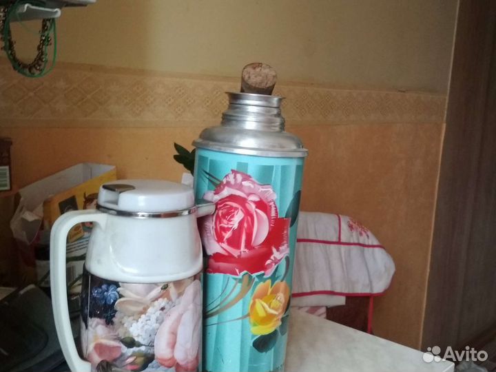Термос СССР двухлитровый литровый и литр