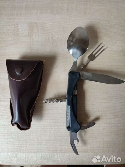 Туристический нож СССР мультитул чехол