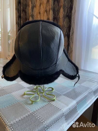 Шапка ушанка мужская