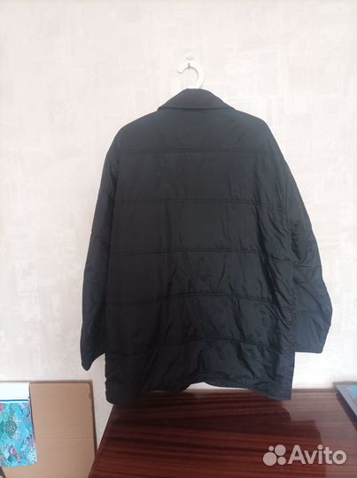 Куртка чёрная осень 54 размера