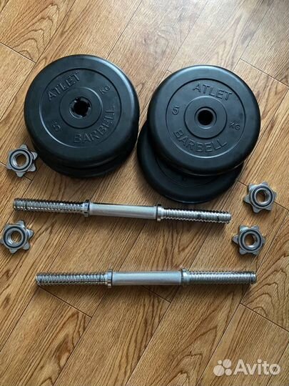 Гантели разборные 2 х 11.8 кг