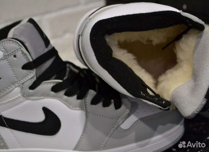 Кроссовки Зимние Nike Air Jordan 1