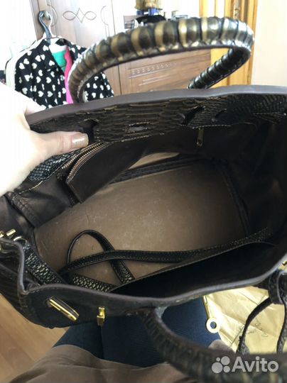 Сумка hermes кожа