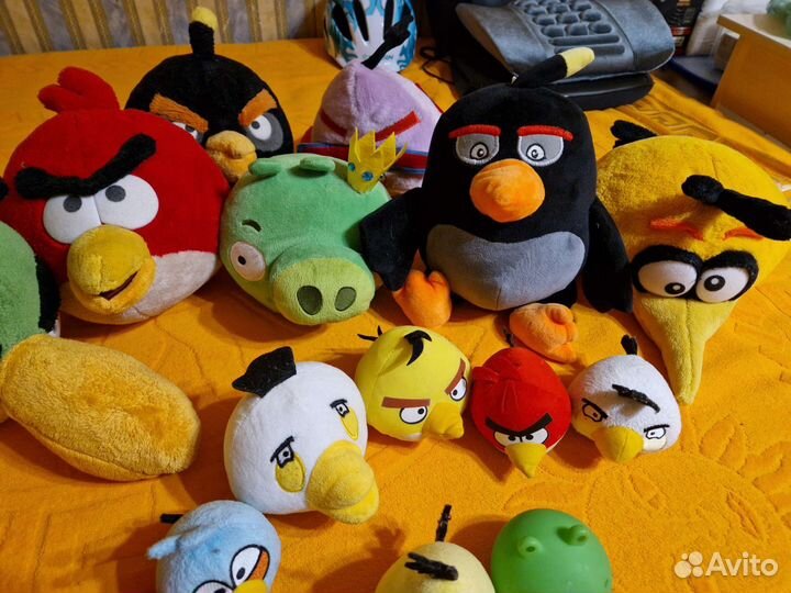 Angry Birds игрушки мягкие