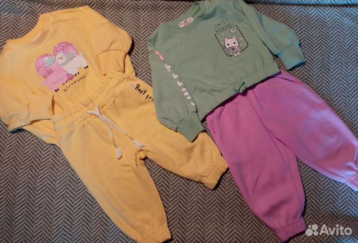 Вещи пакетом джинсы 80 р. Gloria Jeans на девочку