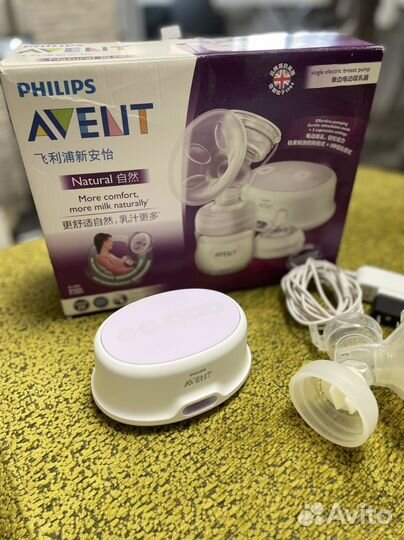 Молокоотсос avent электрический