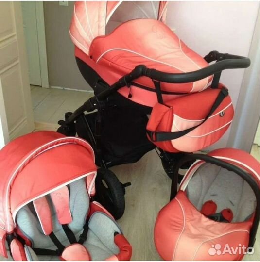 Коляска прогулочная трансформер tutis 3 в 1