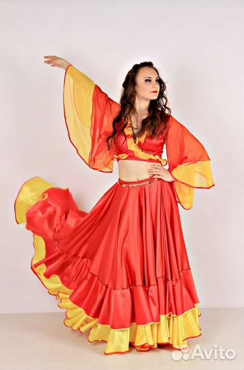 Костюм для танца, цыганский костюм