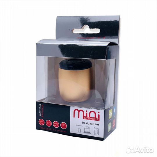 Портативная колонка M2 Black Box (Gold)