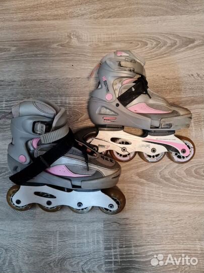 Роликовые коньки 34-38 размер раздвижные