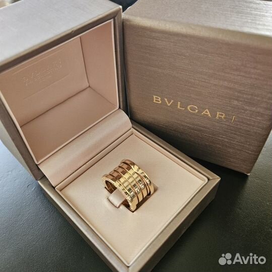 Кольцо Bvlgari B.Zero1, размер 50, оригинал