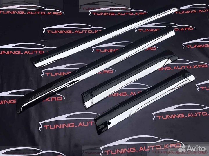 Молдинги дверей Toyota Land Cruiser Prado 150 G414