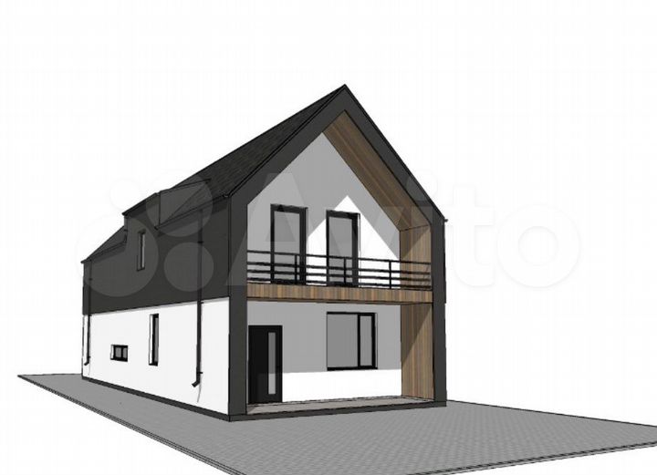 Дом 144 м² на участке 4,5 сот.