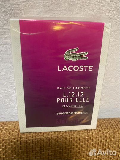 Духи lacoste 12.12 magnetic