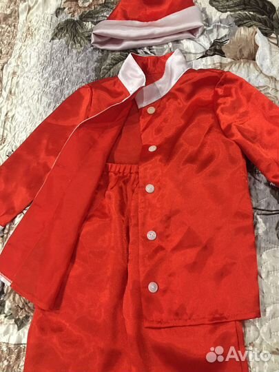 Костюм Деда мороза детский