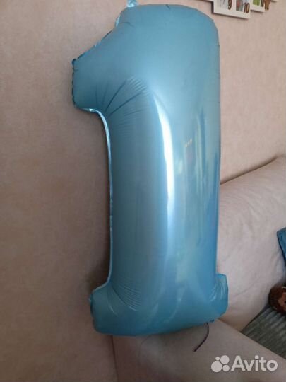 Цифра 1 шарик