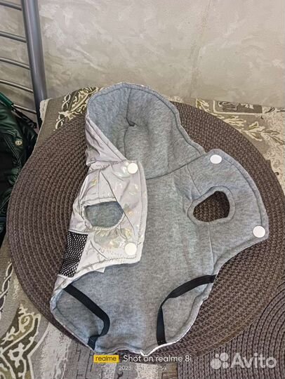 Жилетка с капюшоном для собачки