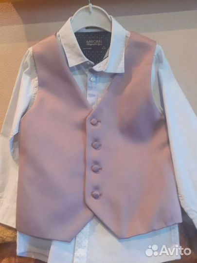 Рубашка, жилетка для садика