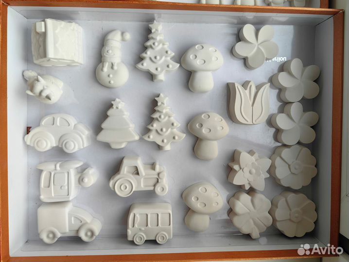 Гипсовые фигурки раскраска для малышей