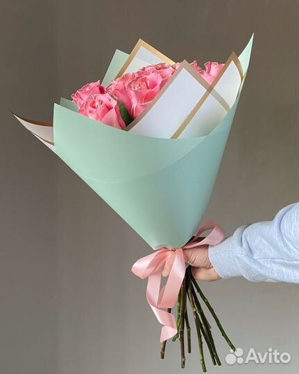 Коралловые розы Эрмоса 11 шт. Цветы. Букет