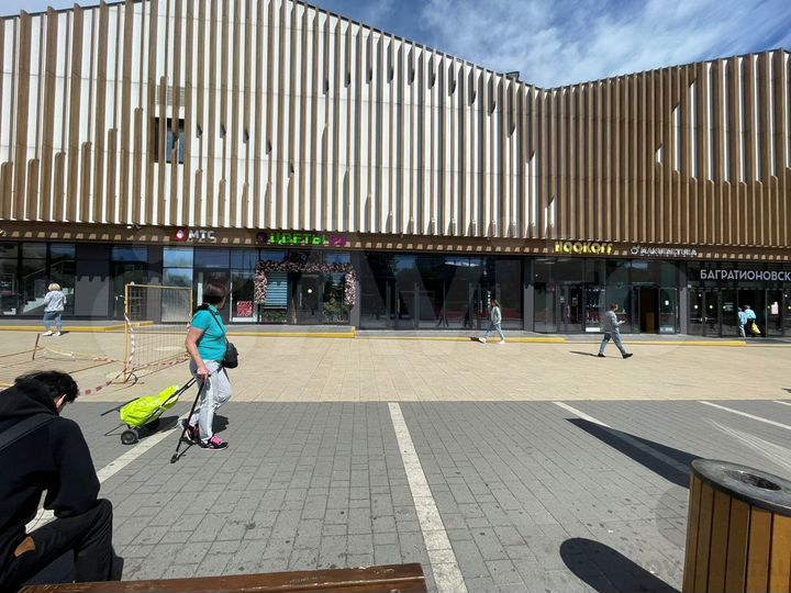 Торговая площадь 77 кв.м