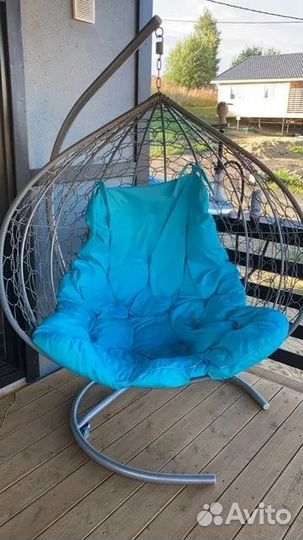 Подвесное кресло кокон для двоих