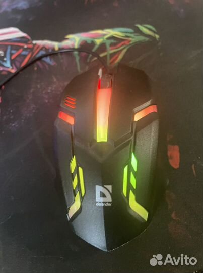 Игровая мышь defender