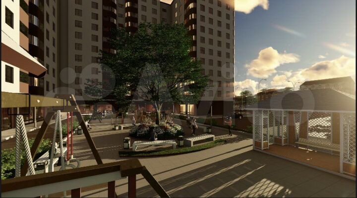 2-к. квартира, 72 м², 7/12 эт.