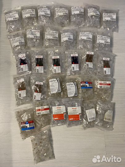 Коннектор RJ45 (8p8c) уп 100 шт