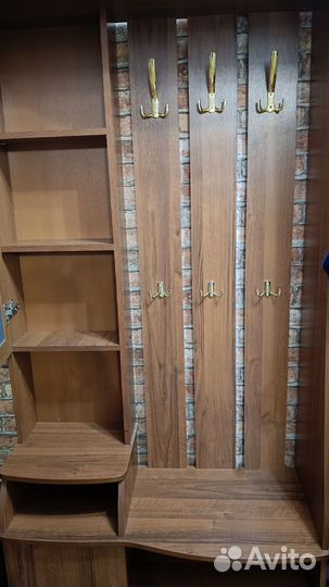 Узкий шкаф в прихожую бу