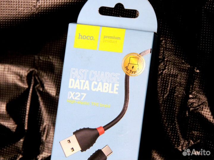 Кабель USB - Type-C Hoco X27 3А 1,2м