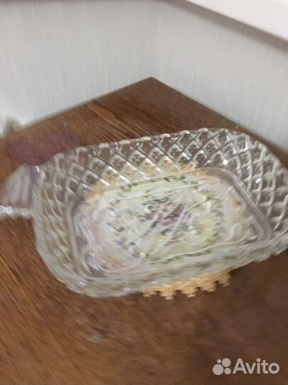 Хрустальная салатница