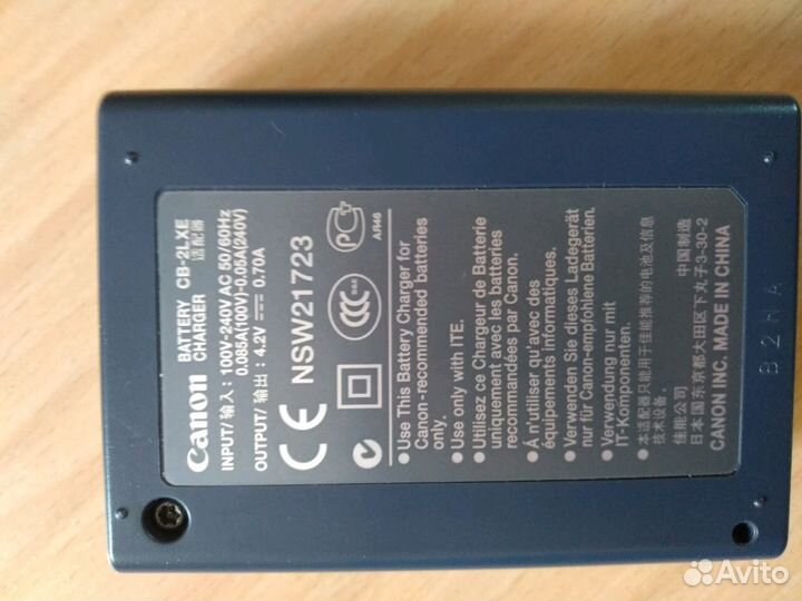 Зарядное ус-во для фото Sony, Lumix и Canon