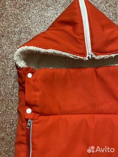 Конверт теплый в коляску, санки, переноску