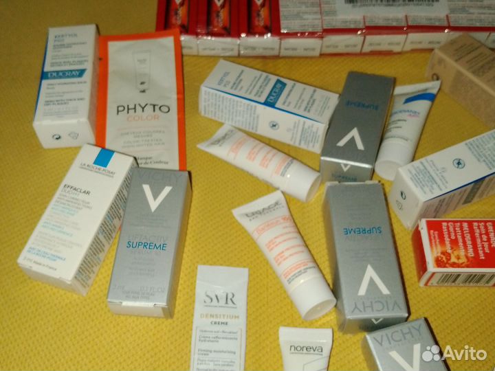 Vichy weleda noreva uriage пробники