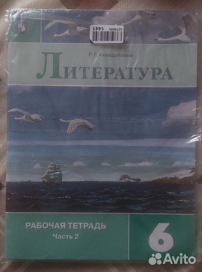 Рабочая тетрадь по литературе 6 класс 2 часть