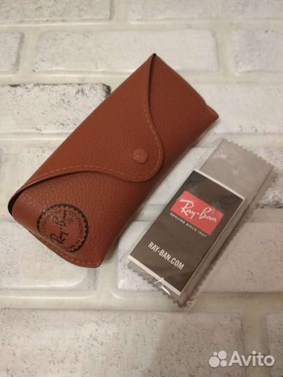 Оригинальный чехол для очков Ray-Ban коричневый
