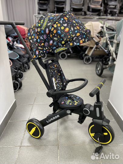 Велосипед трехколёсный складной luxmom 368