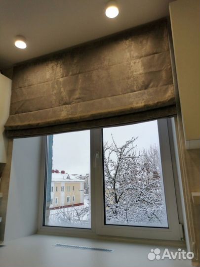 Римские шторы на окно