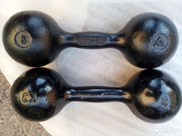 Гантели, гири