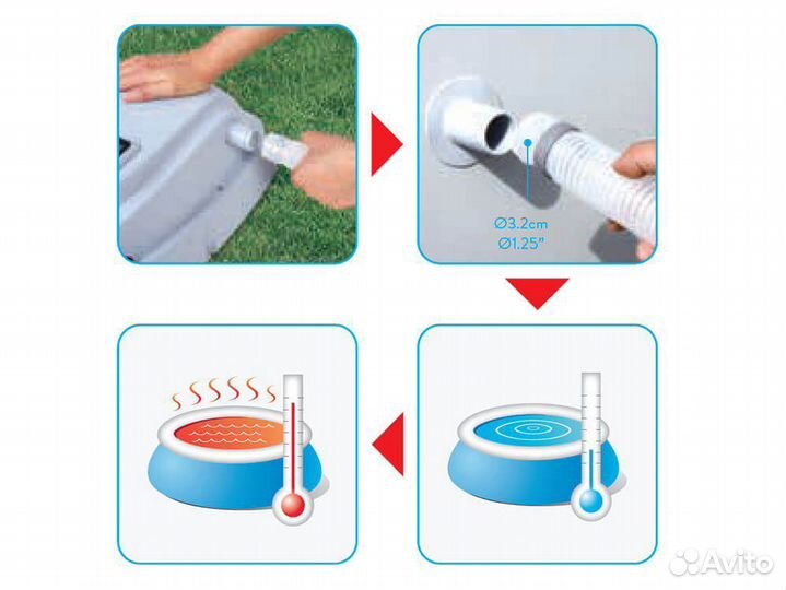 Водонагреватель для бассейна