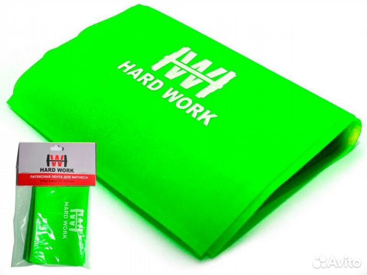 Эспандер латексная лента hard work 1515-35