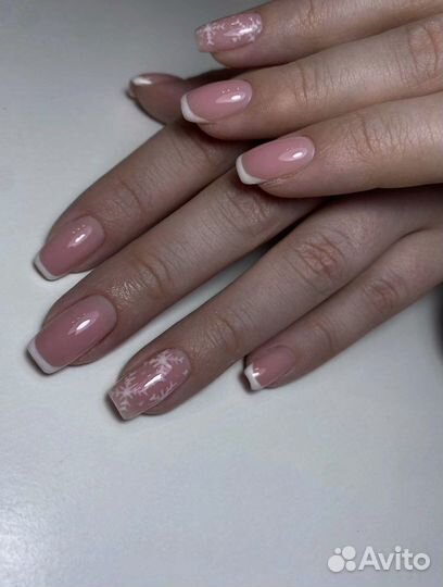 Наращивание. Аппаратный Маникюр+Гель-лак