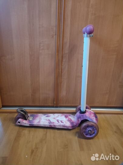 Самокат детский трехколесный бу