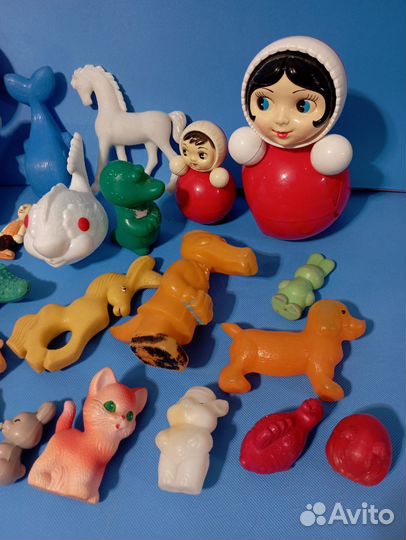 Пластмассовые игрушки СССР