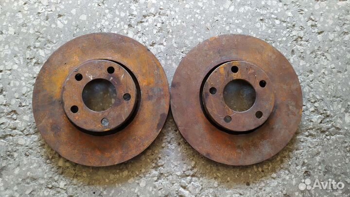Б/у Передние тормозные диски 288мм Пассат б5+