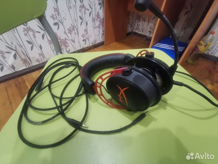 Игровые наушники HyperX Cloud Alpha Red