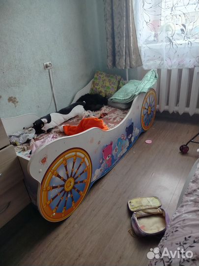 Детская кровать от 3 лет с бортиками бу