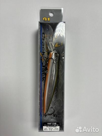 Воблер Pontoon 21 Crackjack 98F-DR